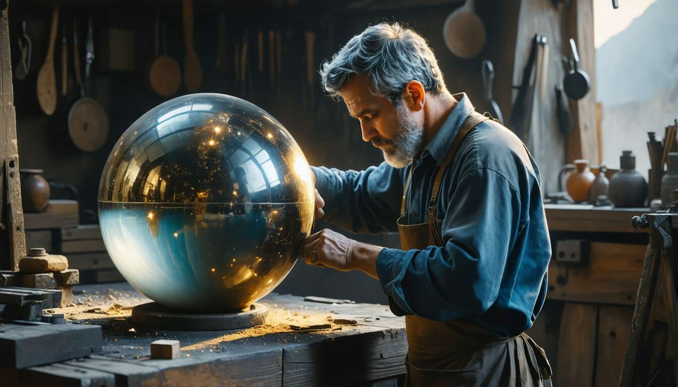 道具を自作する職人